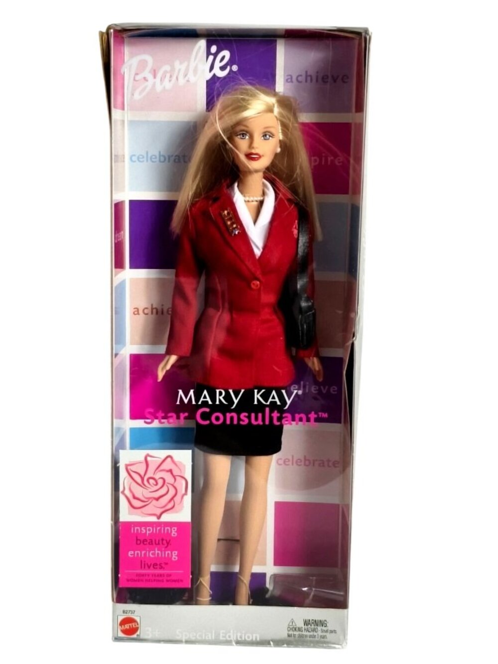 Barbie Mary Kay Star Consultant Special Edition Doll In Box 2003 Rare Celeb 40yr